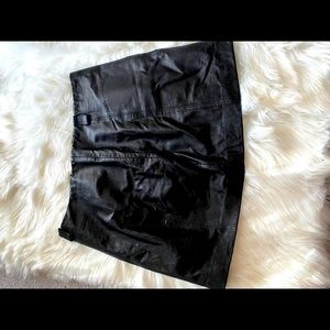 Black Leather skirt